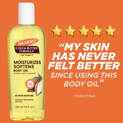 Dầu dưỡng ẩm cơ thể Palmer's Cocoa Butter Formula Moisturizing Body Oil with Vitamin E
