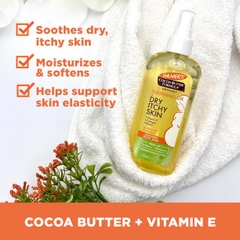 Dầu làm dịu cho da khô, ngứa Palmer's Cocoa Butter Formula Soothing Oil for Dry, Itchy Skin with Vitamin E