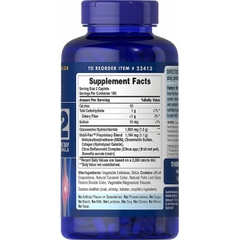 Viên uống hỗ trợ xương khớp Puritan's Pride Triple Strength Glucosamine, Chondroitin & MSM Joint Soother 360 viên