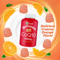 Kẹo dẻo Hỗ trợ Tim mạch Qunol CoQ10 Gummies 100 mg, 175 Gummies
