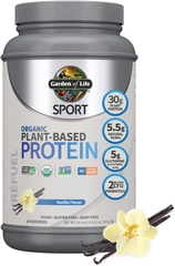 Bột Protein hữu cơ cho thể thao Garden of Life SPORT Organic Plant-Based Protein Vanilla