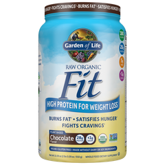 Bột protein hữu cơ  thô hương socola cacao Garden Of Life Raw Organic Fit Protein