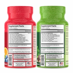 Viên uống trái cây Terra Kai Organics Juce Super Fruit & Veggie Capsules, 240 count