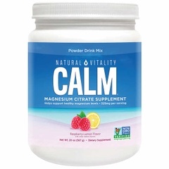 Bột trái cây giảm căng thẳng Natural Vitality Calm Magnesium Citrate