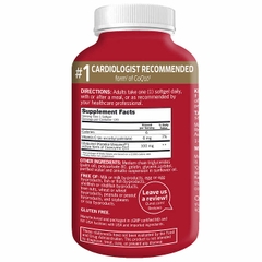 Viên uống Bổ sung CoQ10 cho tim Ubiquinol Qunol Mega CoQ10 Ubiquinol 100 mg, 120 viên