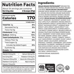 Bột Protein hữu cơ Orgain Organic Protein 1.22kg hương Strawberries’n Cream