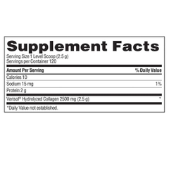 Bột Collagen Trunature Verisol Collagen Powder 2,500 mg