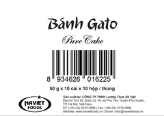 Thùng 100 bánh Gato
