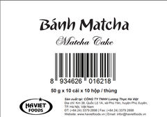 Thùng 100 bánh matcha