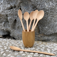 Thìa ăn (size to) gỗ Dẻ Gai xuất khẩu