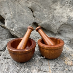 Cối mini gỗ Nhãn xuất khẩu