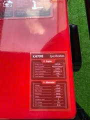 MÁY PHÁT ĐIỆN DẦU ĐỒNG BỘ KJ6700E (5KW) KUJOYO - Không chống ồn