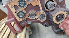 HỘP SỐ GL91 KUJOYO  (PULY CÔN 250 mm) MÀU ĐỎ