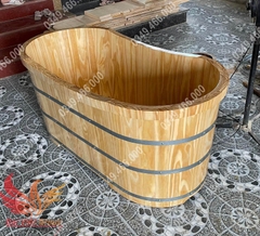 Bồn Tắm Gỗ Oval