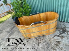 Bồn Tắm Gỗ Pơ Mu Dài 1m5