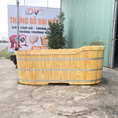 Bồn Ngâm Người Bằng Gỗ