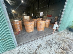 Bồn Tắm Gỗ Pơ Mu Cao 90cm