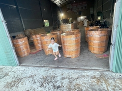 Bồn Tắm Gỗ Pơ Mu Cao 90cm