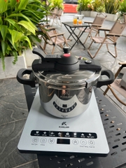 Nồi áp suất inox 22cm 6l, KL-AS22