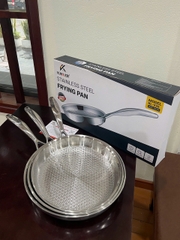 Chảo inox vân hoa Kailer, KL-V28