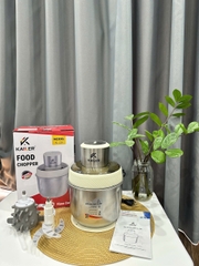 Máy xay thịt Kailer 1 cối có lõi đánh ruốc, bóc tỏi (16c/t) KL-228