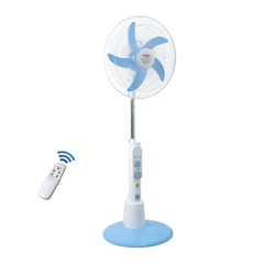 Quạt Sạc Tích Điện để bàn AC&DC 16 inch Honjianda FL716 - có đèn LED & USB hỗ trợ cúp điện