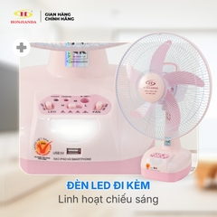 Quạt sạc tích điện 14 inch HJD FL304