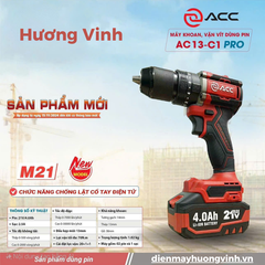 Máy khoan pin ACC AC13 C1 Pro