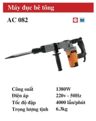 Máy đục bê tông ACC AC082