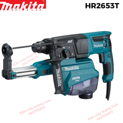Máy khoan búa Makita HR2653T - 26mm ( đi kèm hệ thống hút bụi)