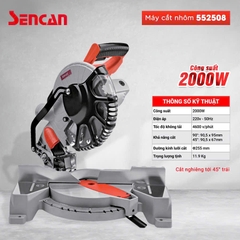 Máy cắt nhôm Sencan 552508 - 255mm