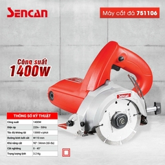 Máy cắt gạch Sencan 751106 - 110mm