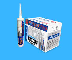 KEO SILICONE APPLODPRO – A500 MÀU TRẮNG SỮA, ĐEN (24 chai/Thùng)