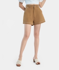 QUẦN SHORT DIỄU CHỈ TRẮNG