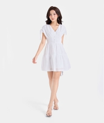 ĐẦM MINI RÚT VAI 2 TẦNG