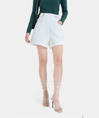 QUẦN SHORT ỐNG A PHỐI NẸP NÚT