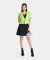 ÁO BLAZER CROP NGẮN TAY