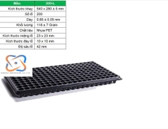 Khay ươm cây 200    LỖ