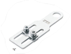 Mounting bracket (kit with screws) (material: steel) - MFI-A118