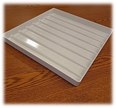 Khay nhựa phẳng đựng đồ 10mm X 10mm