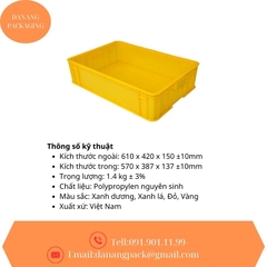 Sóng Bít DNP7– Giải Pháp Lưu Trữ Vận Chuyển An Toàn, Bền Bỉ Kích thước: 610 x 420 x 150 ±10m