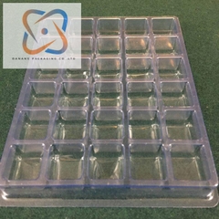 Khay nhựa trong suốt hình chữ nhật – 0.85mm X .60mm X 0.57mm