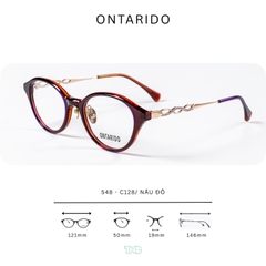 GỌNG KÍNH CẬN, HIỆU ONTARIDO, MÃ: 548