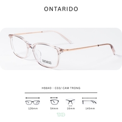 GỌNG KÍNH CẬN, HIỆU ONTARIDO, MÃ: HB840