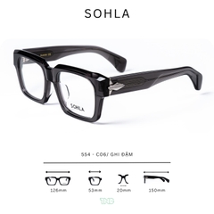 GỌNG KÍNH CẬN, HIỆU:SOHLA, MÃ 554