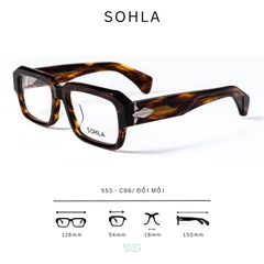 GỌNG KÍNH CẬN, HIỆU SOHLA, MÃ 553