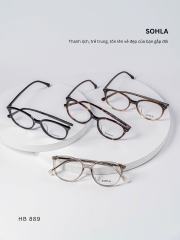 GỌNG KÍNH CẬN, HIỆU SOHLA, MÃ: HSB889