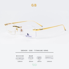 GỌNG KÍNH, HIỆU: GB LUXURY, MÃ: GB0424-006