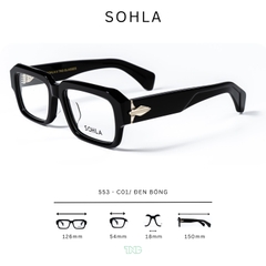 GỌNG KÍNH CẬN, HIỆU SOHLA, MÃ 553