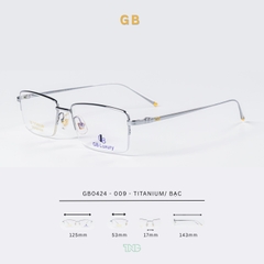 GỌNG KÍNH, HIỆU: GB LUXURY, MÃ: GB0424-009